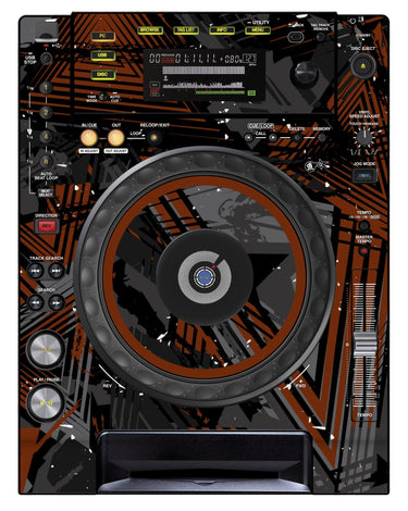Pioneer DJ CDJ 850 Skin Ridge Brown